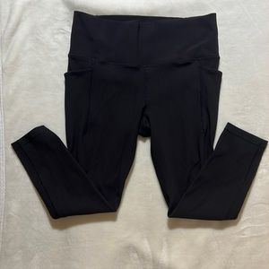 Athleta Elation Ribbed Crop Leggings